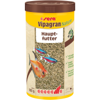 sera Vipagran Nature 1000 ml / 300 g, Hauptfutter aus...