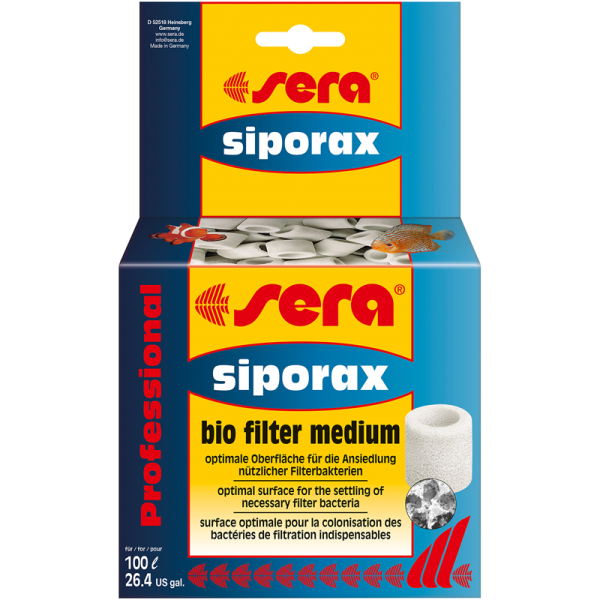 sera siporax Professional 15 mm, 500 ml, Maximale Optimierung der biologischen Filterung