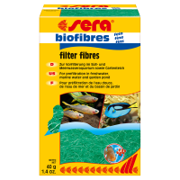 sera biofibres fein 40 g, Filterfaser zur Vorfilterung...