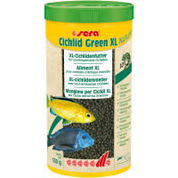 sera Cichlid Green XL Nature 1000 ml / 350 g, Hauptfutter...
