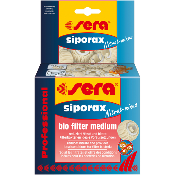 sera siporax Nitrat-minus Professional 145 g, Biologisches Filtermedium zur Nitratentfernung