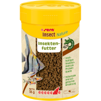 sera Insect Nature 1,5 mm 100 ml / 36 g, Insektenfutter...