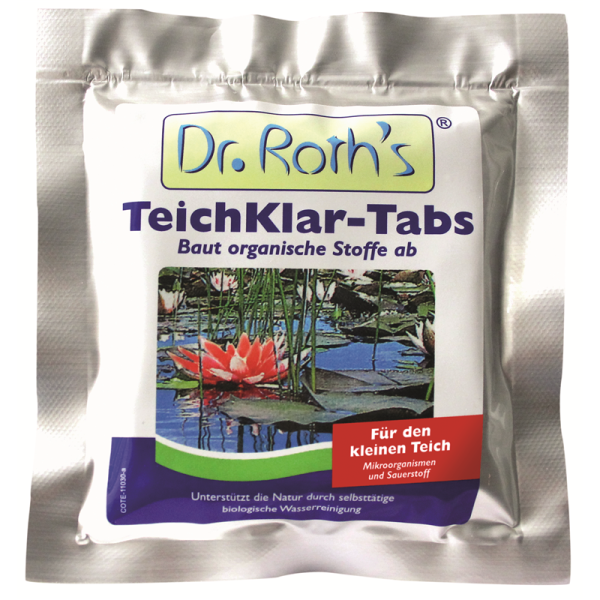 Söll Dr.Roths TeichKlar-Tabs 4 Stück, Teichpflegemittel