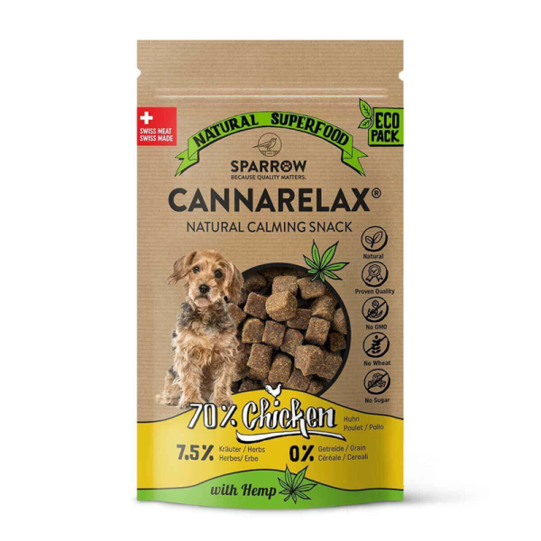 Sparrow Pet Snack CannaRelax 200 g, Hunde-Snacks