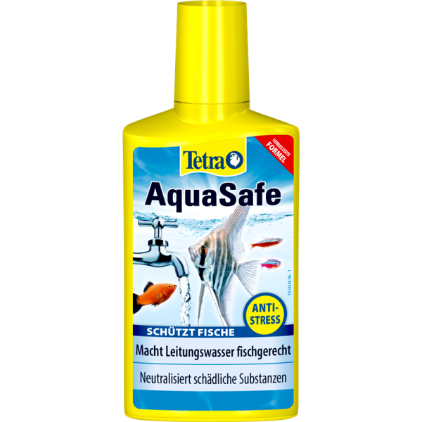 Tetra AquaSafe 250 ml, Wasseraufbereiter für Aquarienwasser