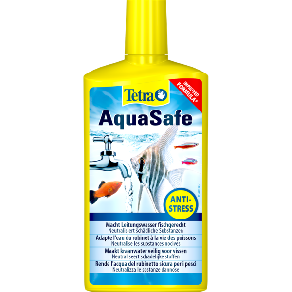 Tetra AquaSafe 500 ml, Wasseraufbereiter für Aquarienwasser