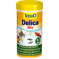 Tetra Delica Mix 4in1 Mix 250 ml / 30 g, Naturfutter...