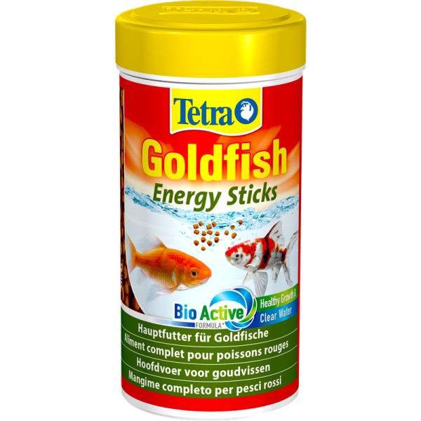 Tetra Goldfish Energy Sticks 250 ml / 93 g, Futtersticks für alle Goldfische und andere Kaltwasserfische.