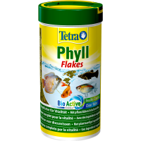Tetra Phyll Flakes 250 ml / 52 g, Flockenfutter für...
