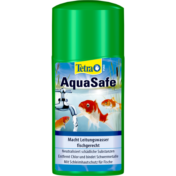 Tetra Pond AquaSafe 250 ml, Sorgt für ein natürliches und fischgerechtes Teichwasser.