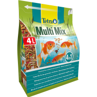 Tetra Pond Multi Mix 4 l / 0,76 kg, Fischfutter für...