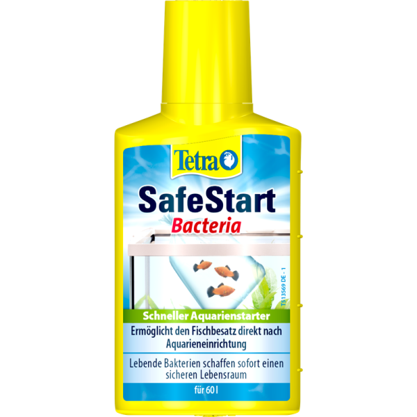 Tetra SafeStart 50 ml, Aktiviert das Aquarium sofort und schafft so einen biologisch aktiven Lebensraum für einen sicheren Aquarienstart.