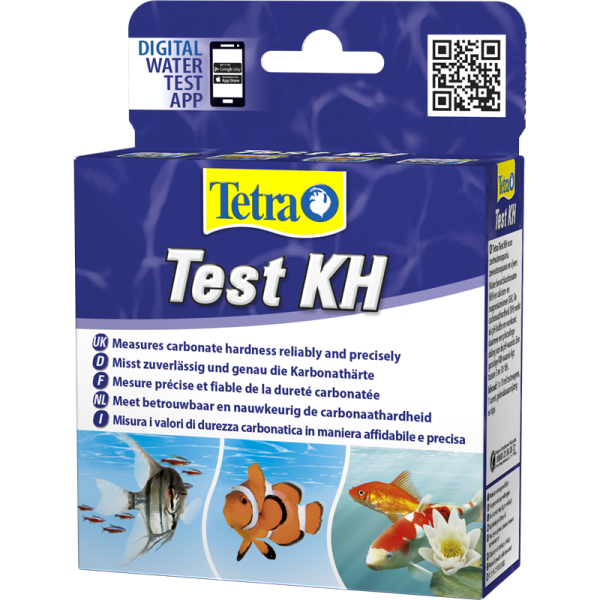 Tetra Test KH, Misst zuverlässig und genau die Karbonathärte