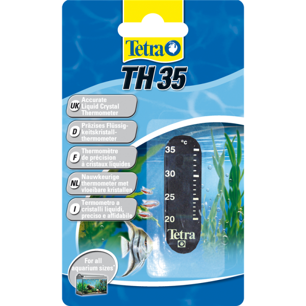 Tetra TH Aquarienthermometer TH 35, Präzises Flüssigkeitsthermometer in zwei Größen.