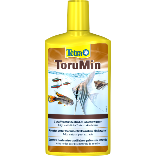 Tetra ToruMin 500 ml, Tetra ToruMin schafft sofort naturidentisches Tropenwasser (sog. Schwarzwasser) wie Fische es aus ihrem natürlichen Lebensraum gewohnt sind.