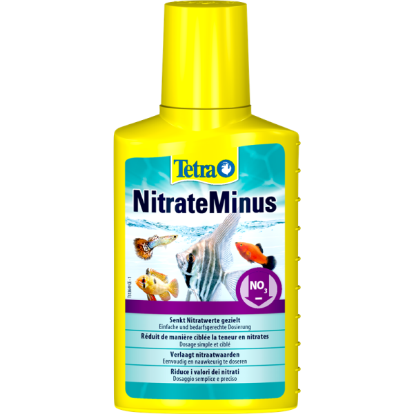 Tetra NitrateMinus 100 ml, Tetra NitrateMinus reduziert den Algennährstoff Nitrat (NO3-) auf natürliche Weise.