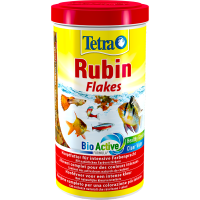 Tetra Rubin Flakes 1 l / 200 g, Flockenfutter mit...