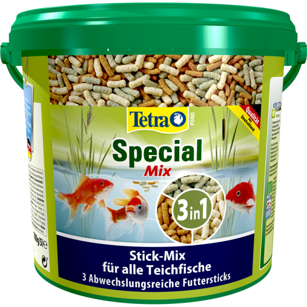 Tetra Pond Special Mix 5 l / 700 g Eimer, Hauptfutter in Stickform
