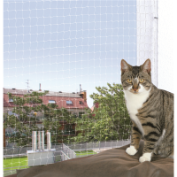 Trixie Schutznetz transparent 3 x 2 m, Katzenzubehör