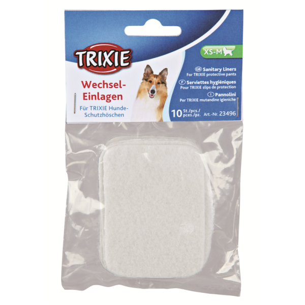 Trixie Höscheneinlagen XS, S , S-M 10 Stück, Hunde Hygiene
