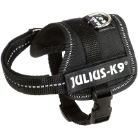 Julius-K9 Powergeschirr Baby schwarz 1/XS / 30 - 40 cm /...
