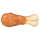 Trixie DentaFun Kauknochen mit Huhn 2 x 60 g / 11 cm, Eine dicke Haut sorgt für ein langes Kauvergnügen.