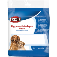 Trixie Dog Welpen-Unterlage Nappy-Stubenrein, 40×60...