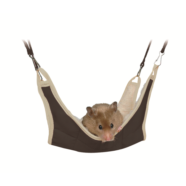 Trixie Hängematte für Mäuse und Hamster 18 x 18 cm, Nagerheim Ausstattung