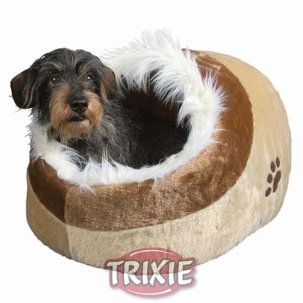 Trixie Kuschelhöhle Minou beige 41 x 30 × 50 cm, Hunde Ruheplatz