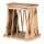 Trixie Heuraufe mit Deckel geflammt 25 × 22 × 18 cm, Nagerzubehör