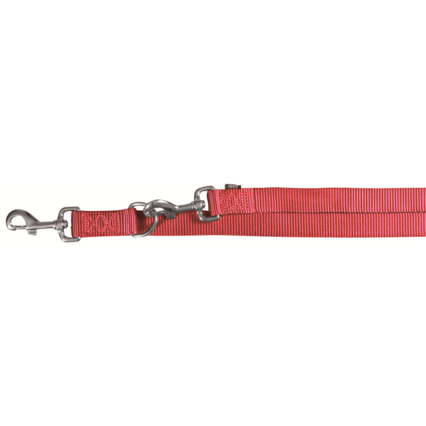 Trixie Verlängerungs-Leine Premium rot L-XL 2 Meter / 25 mm, Hunde Zubehör
