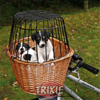 Trixie Fahrradkorb mit Gitter 44 × 48 × 33 cm