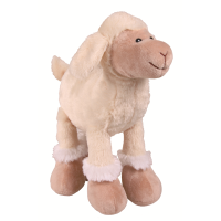Trixie Plüsch Schaf mit Squeaker beige 30 cm, Hunde...