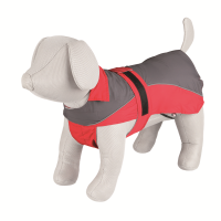 Trixie Hunde Regenmantel Lorient rot/grau XS 30 cm