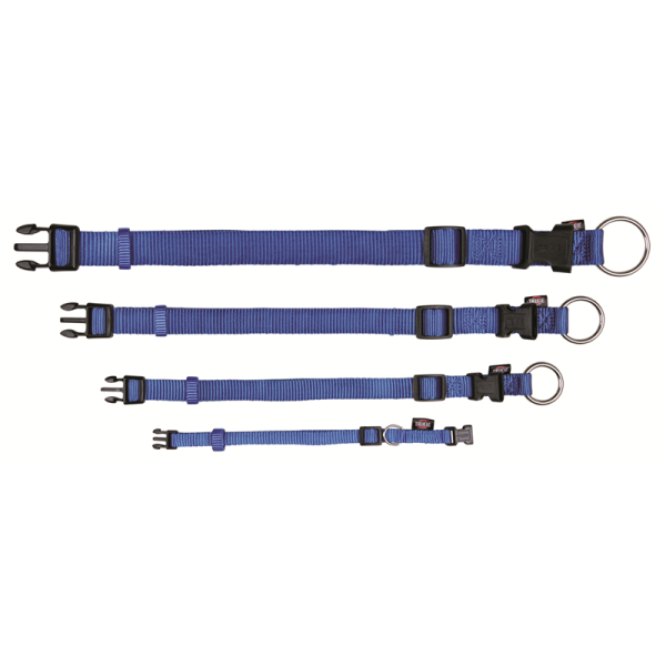 Trixie Premium Halsband royalblau S, Maße: 25 - 40 cm / 15 mm