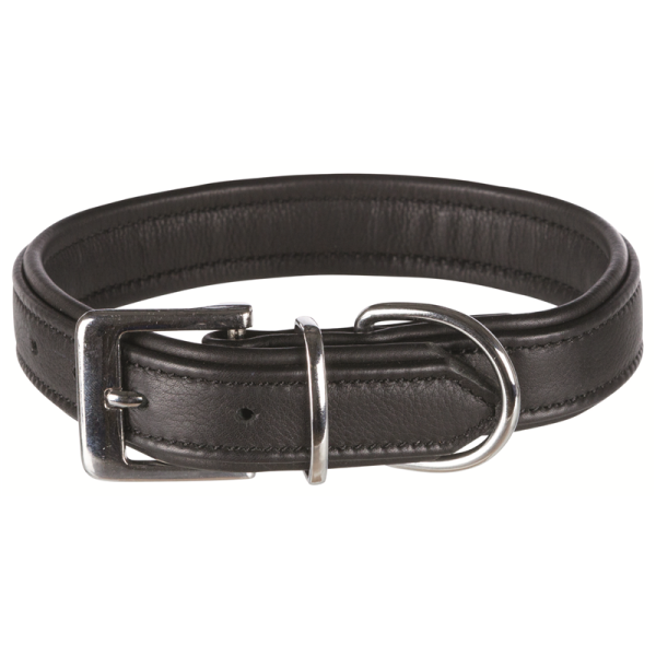 Trixie Active Comfort Halsband schwarz M 36-43 cm / 30 mm, Hunde Zubehör