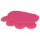 Trixie Vorleger für Katzentoiletten Pfotenform pink 40 x 30 cm, Katzen Zubehör