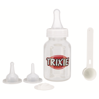 Trixie Saugflaschen-Set transparent/weiß 120 ml,...