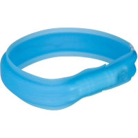 Trixie Leuchtband Flash USB blau M-L 50 cm/30 mm