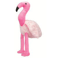 Trixie Plüsch Flamingo 35 cm, Hundespielzeug