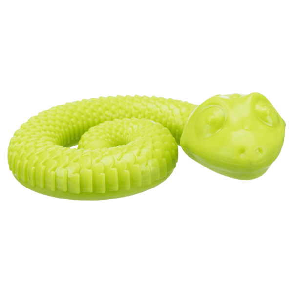 Trixie Hundespielzeug Snack-Snake TPR, Maß: ø 18 cm