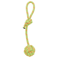 Trixie Hundespielzeug Spieltau mit eingeflochtenem Ball,...