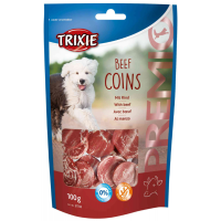 Trixie Premio Beef Coins 100 g, Hunde Snack