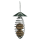 Trixie Meisenknödelhalter mit Dach 10 × 25 cm, Maße: 10 x 25 cm, Höhe: 25 cm
