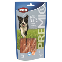 Trixie Hunde PREMIO Goose Filets, Inhalt: 65 g