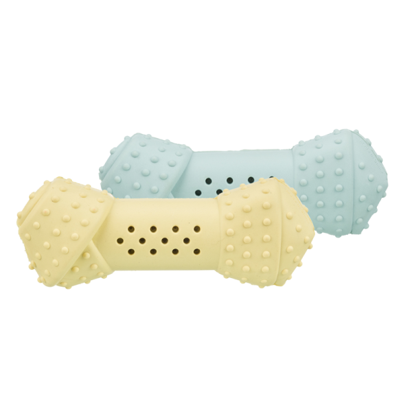 Trixie Junior Kühl-Knochen Naturgummi 10 cm, Hundezubehör