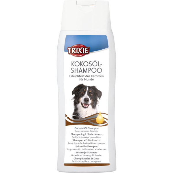 Trixie Kokosöl-Shampoo 250 ml, Hunde Fell- und Hautpflege