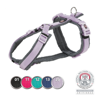 Trixie Hunde Premium Trekking Geschirr schwarz/graphit...