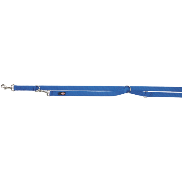 Trixie Verlägerungs-Leine Premium doppellagiges Nylon blau M-L 2 Meter / 20 mm, Hunde Zubehör