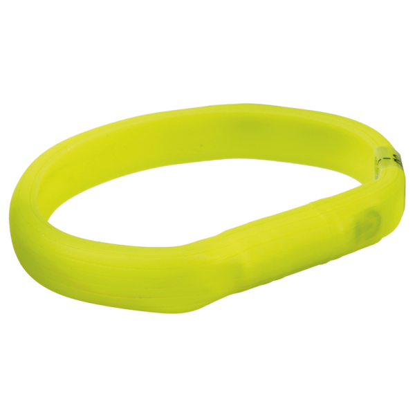 Trixie Leuchtband Flash USB grün M-L 50 cm/18 mm, Hunde Zubehör